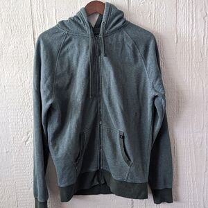 Green Zip-Up Hoodie